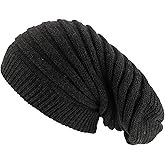 Armycrew Dreadlock Deep Crown Ribbed Long Knit Rasta Beanie