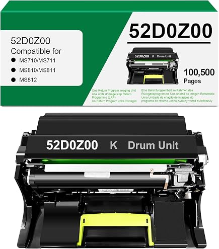 Amazon.com: Lexmark 52D0Z00 Return Program Imaging Unit Toner