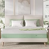 Novilla 10 Inch King Mattress, Gel Memory Foam Mattress King Size in a Box for Pressure Relieving & Back Support & Cool Night Comfort, CertiPUR-US Certified