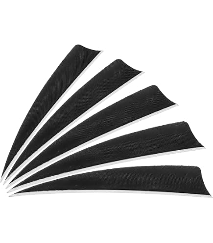 50 Plumes De Flèche En Plume De Dinde - 3 Pouces (75mm), Jaune Fluorescent, Pour Tir à L'arc, Fletching DIY, Cible