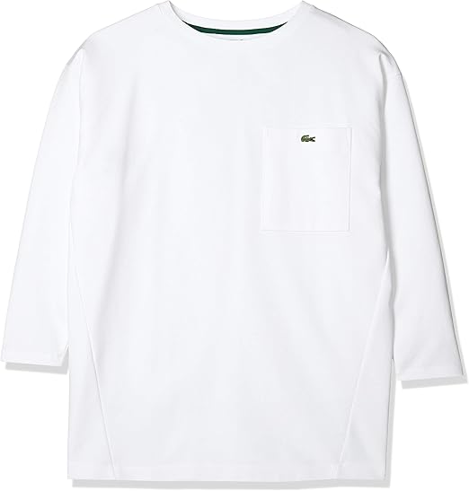 Amazon ラコステ スウェット 公式 Coolmax ミラノリブクルーネックプルオーバー レディース トレーナー パーカー 通販