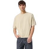 Cross-Eyed Moose Mens Racer Ergonomic Suede Short Sleeve Tee Shirt with Crop Fit Standard