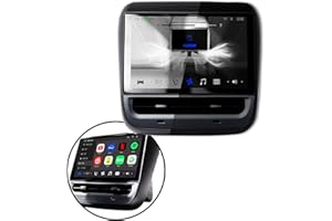 CoolKo Most Advanced & Upgraded LCD Screen Rear Seat Display AC Control Panel IPS Multimedia Entertainment System for Tesla Model 3 & Model Y - Android Auto/CarPlay