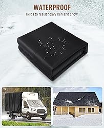 HIRALIY 20 Mil Heavy Duty Waterproof Tarp, 7x12ft