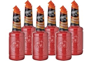 Finest Call Premium Loaded Bloody Mary Drink Mix, 1 Liter Bottle (33.8 Fl Oz), Pack of 6