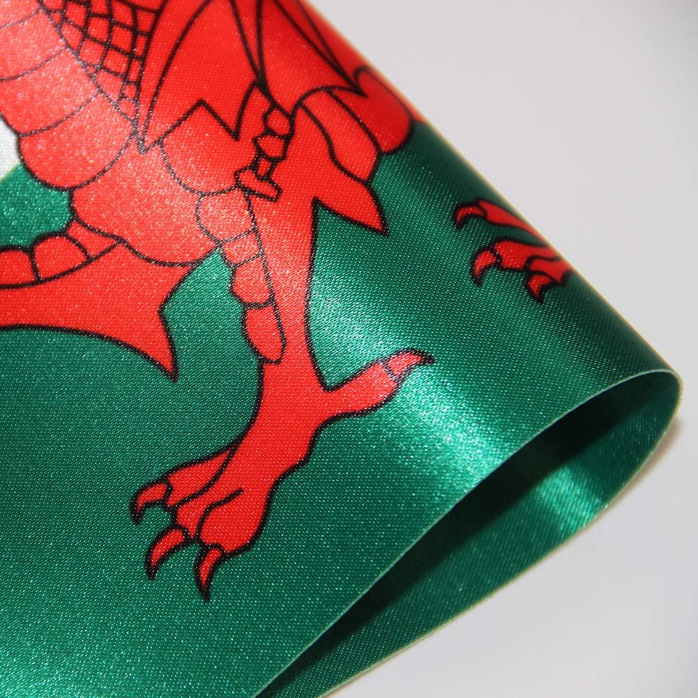 Welsh Dragon Table Flag for Office Desk Decor Welsh Desk Flag for Table Decor Include Stainless Steel Base and Adjustable Pole - Image 5
