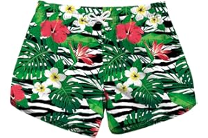 Honeystore Women's Casual Swim Trunks Quick Dry Print Boardshort Beach Shorts