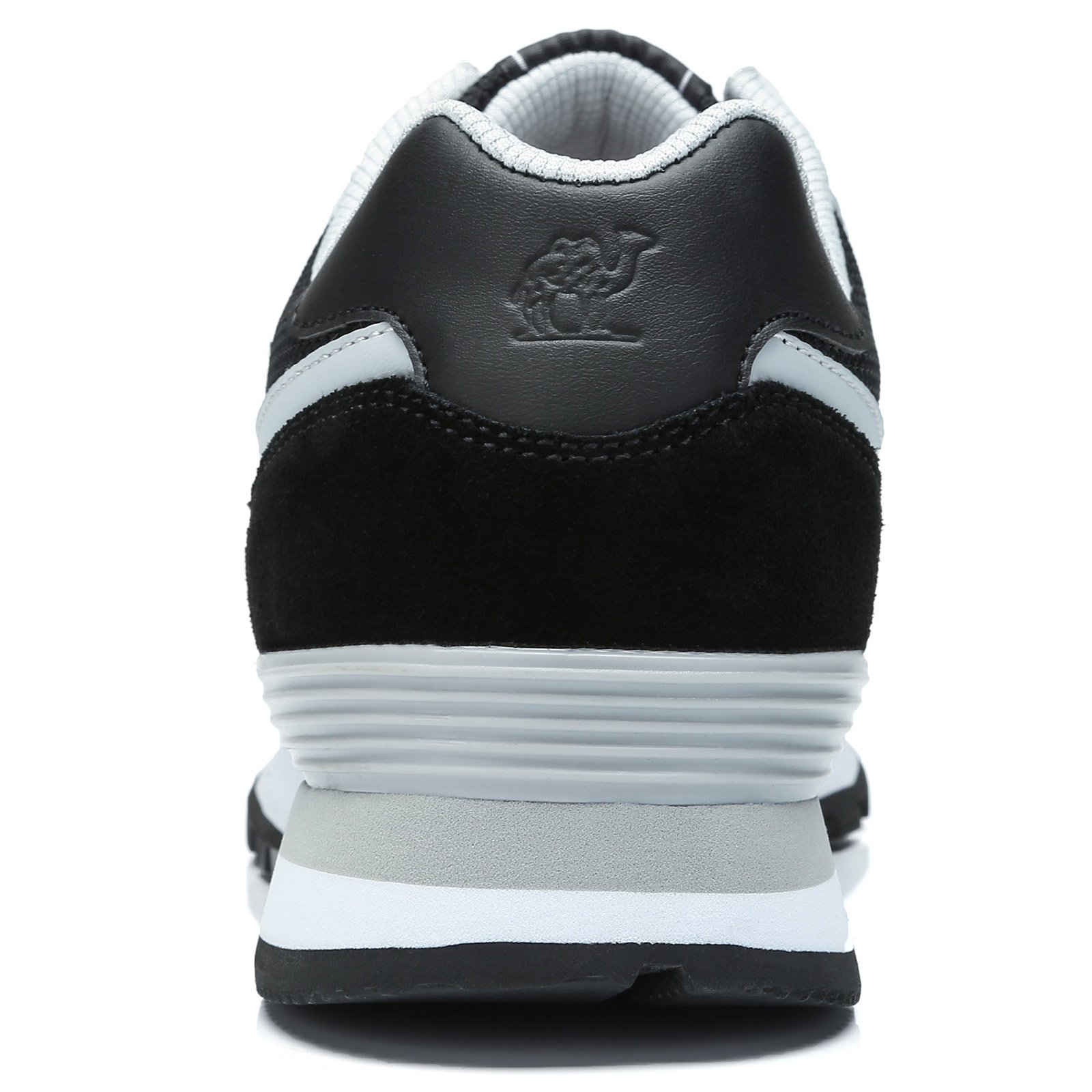 CAMEL CROWN Men\'s Running Shoes Lightweight Leather Athletic Shoes Breathable Leisure Sports Shoes