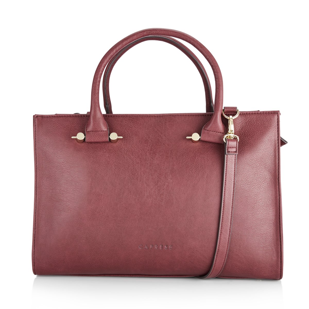 caprese samyra women's tote bag (grape red)