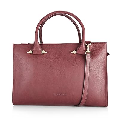 Caprese Samyra Womens Tote Bag (Grape Red)