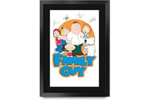 HWC Trading Family Guy Seth MacFarlane Gifts Printed Signed Autograph Picture for TV Memorabilia Fans - 16" x 12" Framed