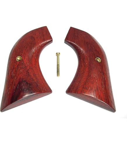 KSD Brand Walnut Grips For Ruger New Vaquera - Compatible Wooden Handgun Grips - View #7