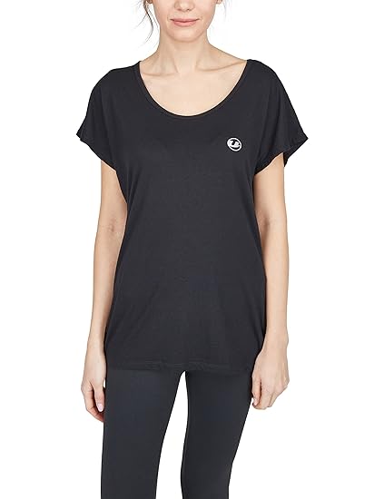 Ultrasport Balance T-Shirt Camiseta de Fitness y Yoga, Mujer