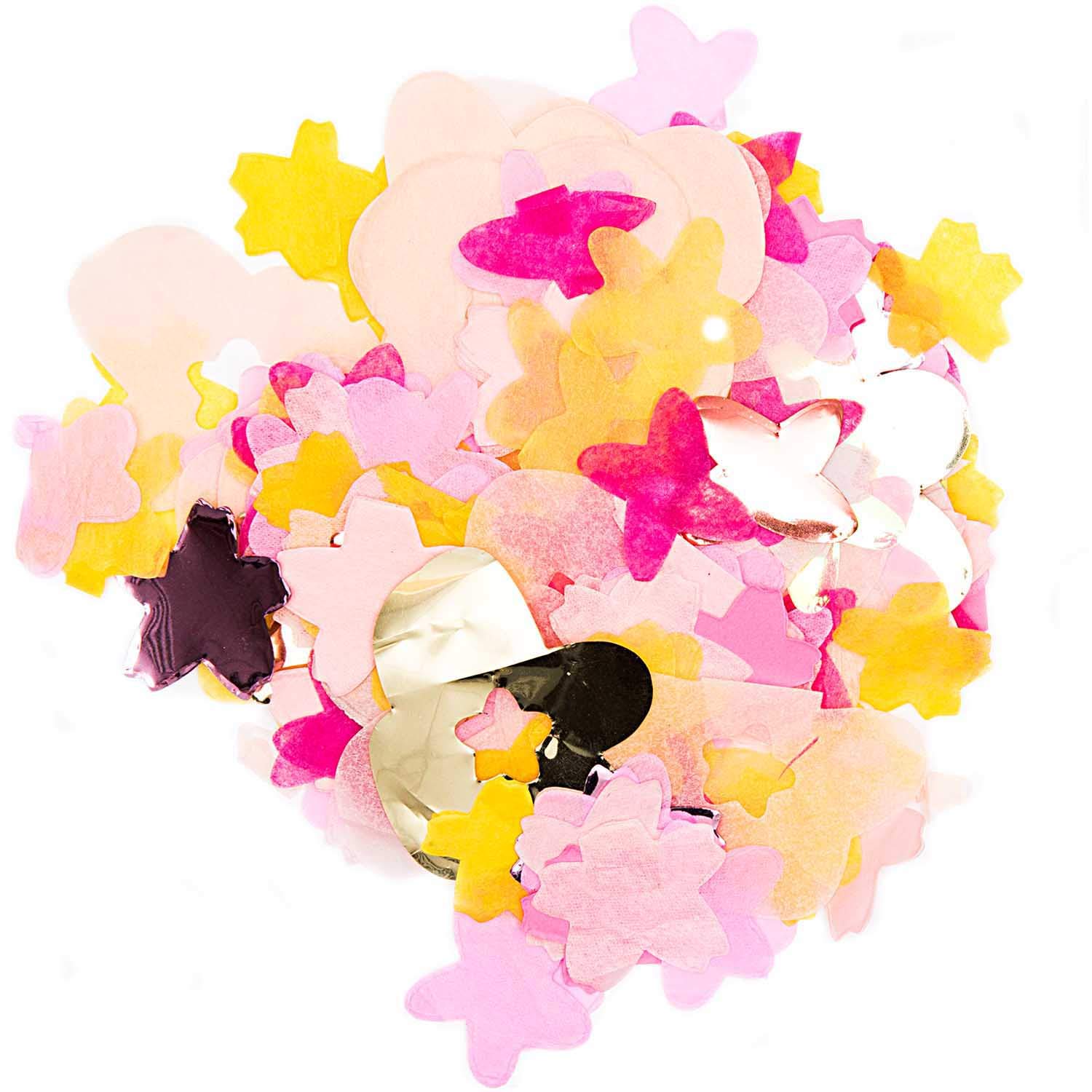 RICO DESIGN GmbH & Co. KG Confetti Flowers Pink Mix 20 g