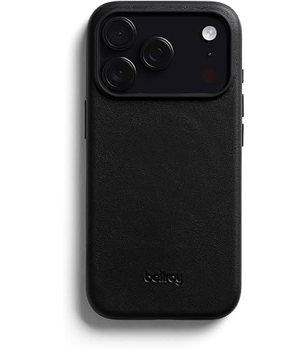 Amazon.com: Bellroy Leather Case for iPhone 16 Pro - Black : Cell