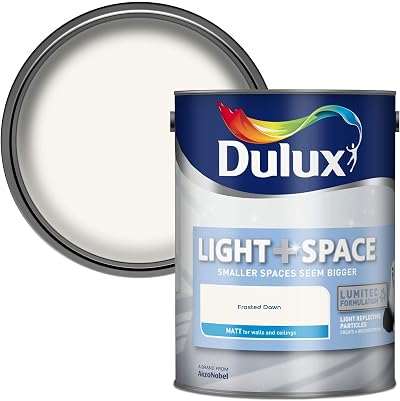 Dulux Light and Space Matt Emulsion Paint Frosted Dawn 5 Liters