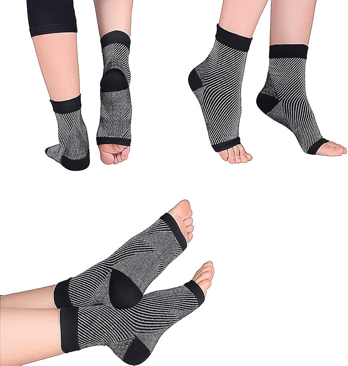 Aoliks Kompressionssocken 5 Paar - Kupfer Socken Für Sportler Bei Plantarfasziitis