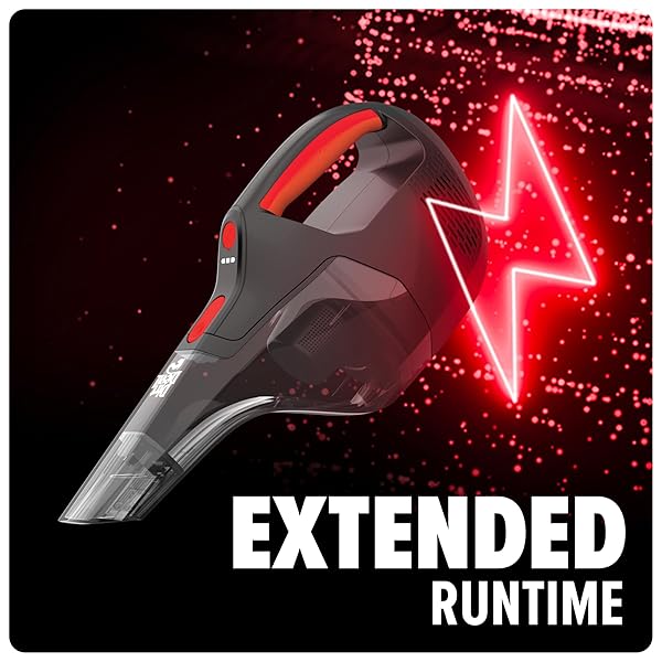 DIRT DEVIL 16V DEEP CLEAN CORDLESS HANDHELD VACUUM CLEANER, POWERFUL SUCTION, LIGHTWEIGHT, INCLUDES MOTORIZED PET BRUSH ROLL TOOL AND RECHARGEABLE BATTERY, EXTENDED RUN TIME, PORTABLE VACUUM CLEANER