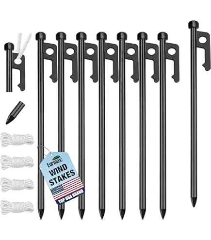 Amazon.com : Snowpeak Solid Stakes30 6 Piece R-103-1 : Sports
