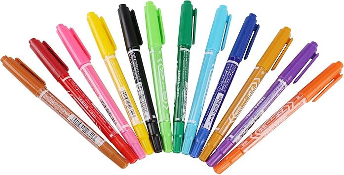 Amazon 油性ペン 極細両用 速乾性 耐水性 12色セット 油性 文房具 オフィス用品 Amazon 油性ペン 極細両用 速乾性 耐水性 12色セット 油性 文房具 オフィス用品