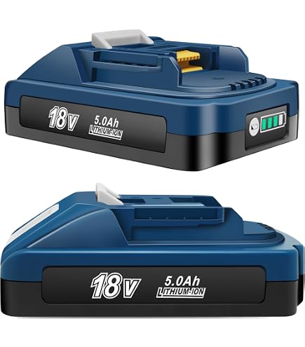 10 Pegatinas LED Con Batería De Larga Duración Para Baterías Makita 18V Y 14.4V (Iones De Litio)