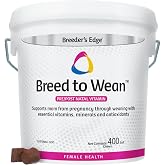 Breeder's Edge Breed to Wean Prenatal Soft Chews Sm Dogs &amp; Cats, 400ct | Folic Acid, Iron, Zinc, Iodine &amp; 25 Vitamins Support Gestation, Lactation, Newborn Development &amp; Wellness