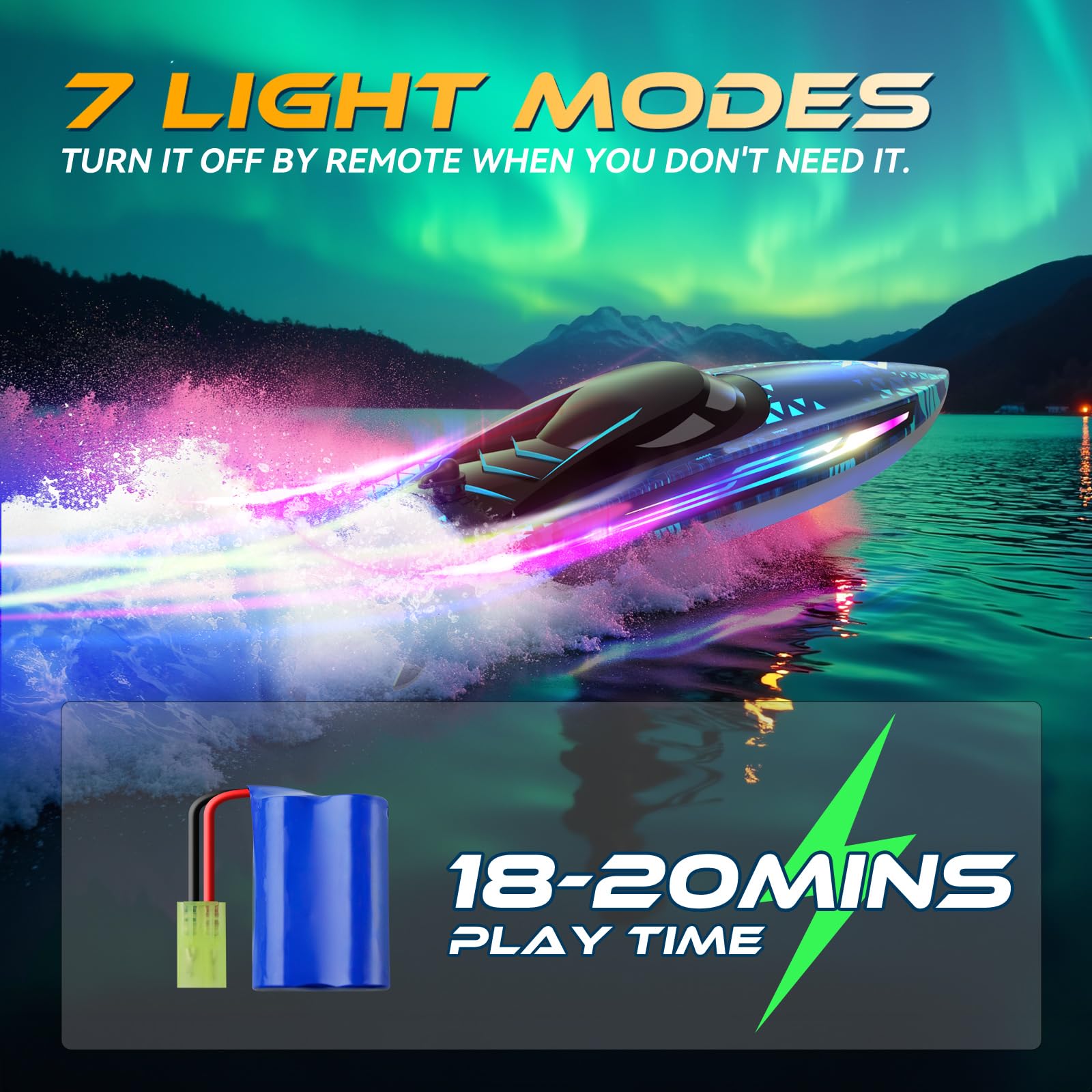 Calo Remote Control Boat 3