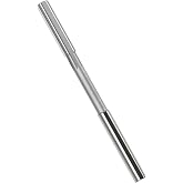 FOCMKEAS Chucking Reamer 1/4", H7 HSS Cobalt M35, Lathe Machine Reamer | Metric, 6 Straight Flutes, Round Straight Shank Milling Cutting Tool, for Stainless Steel Alloy Copper Metal