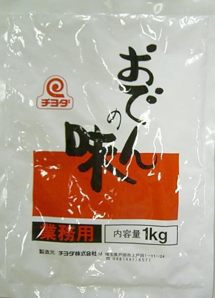 Amazon チヨダ おでんの味 1kg チヨダ ごはん 料理の素 通販