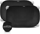 CARAMAZ Car Window Shades for Baby 48x30 cm Pack of 2 Black