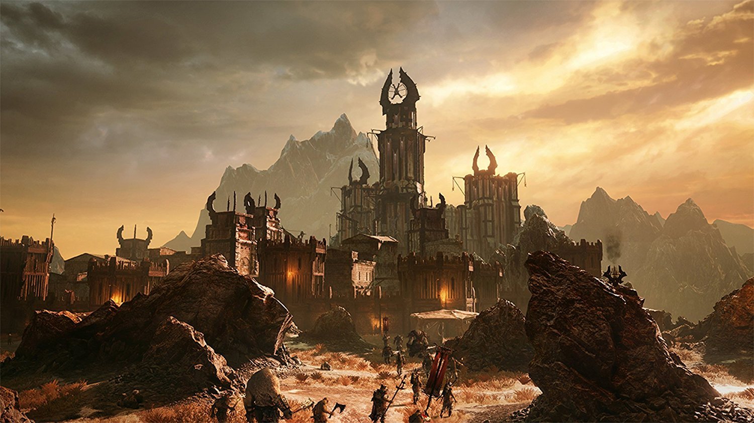 Xbox One S 500GB Console - Shadow of War Bundle [Discontinued]