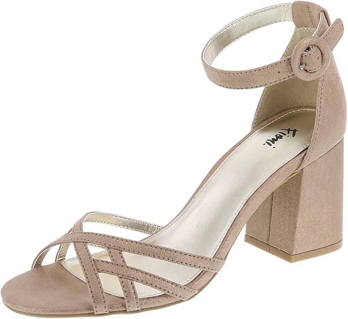Fioni Champagne Shimmer Women�s Konnie Block