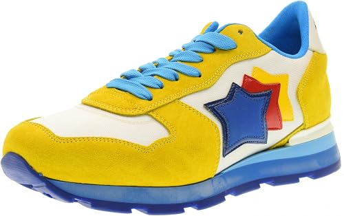 Atlantic stars Sneakers Sirius Bianche Beige Azzurro Gialle Arancione Blu  Nere Grigio Multicolore