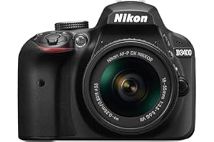 Nikon D3400 w/ AF-P DX NIKKOR 18-55mm f/3.5-5.6G VR (Black)