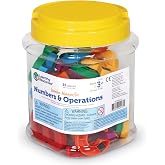 Learning Resources Jumbo Magnetic Numbers &amp; Operations | Whiteboard Classroom Accessories, Number Recognition, Counting Skills, Set 36, Ages 3+