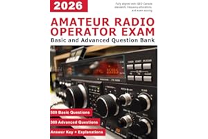 Amateur Radio Operator Exam Prep - Canadian Amateur Radio Basic and Advanced Qualification Exam Prep - HAM Radio Study Guide 
