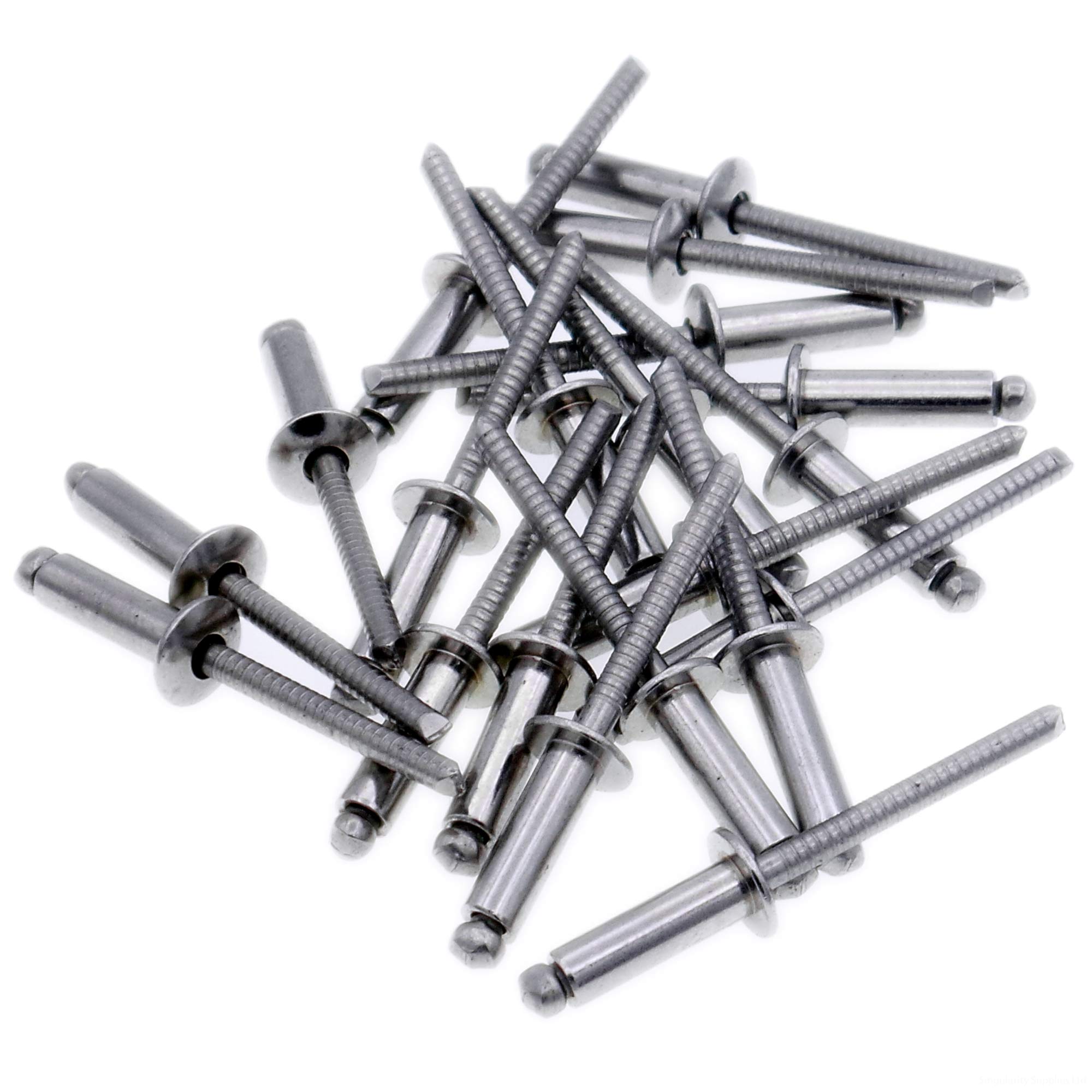 M3.2 (3.2mm x 16mm) Dome Blind Rivet - Stainless Steel (A2) (Pack of 20)