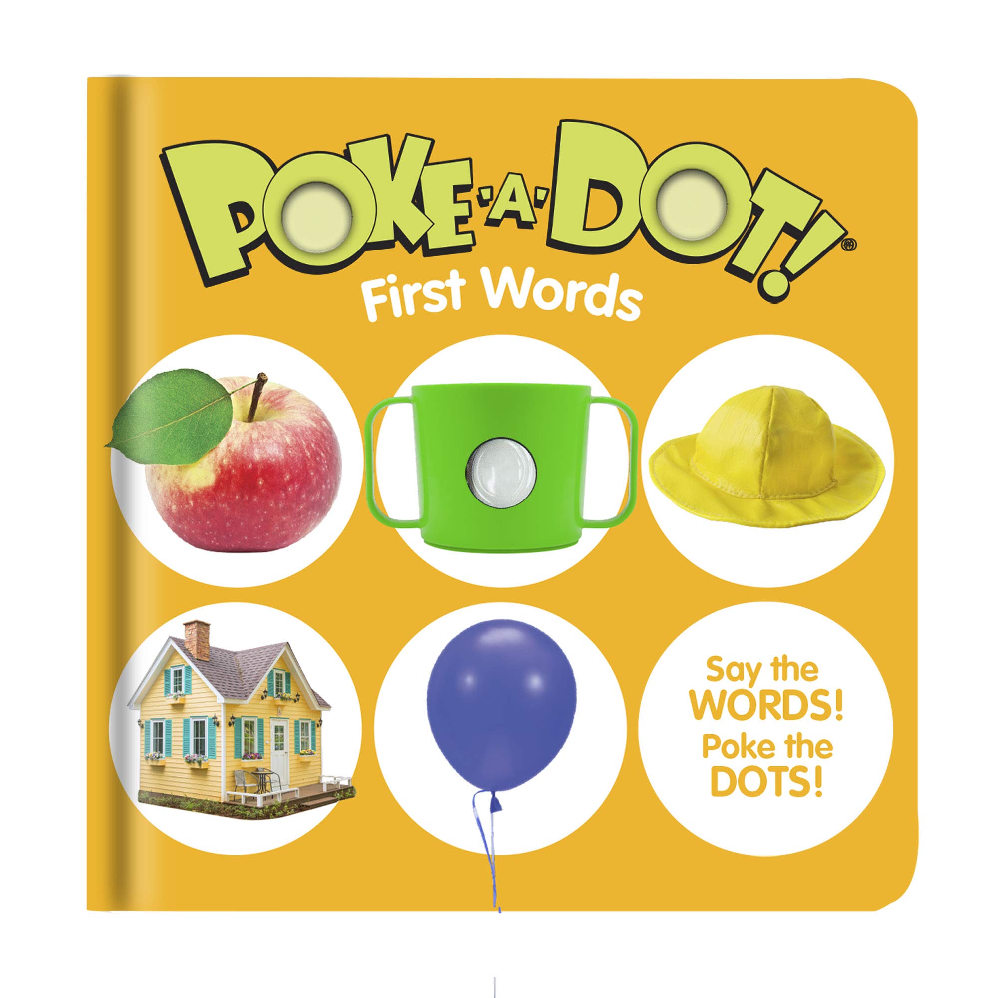 Melissa & Doug Poke-a-Dot First Words | Activity Books - Books | 3+ | Gift for Boy or Girl