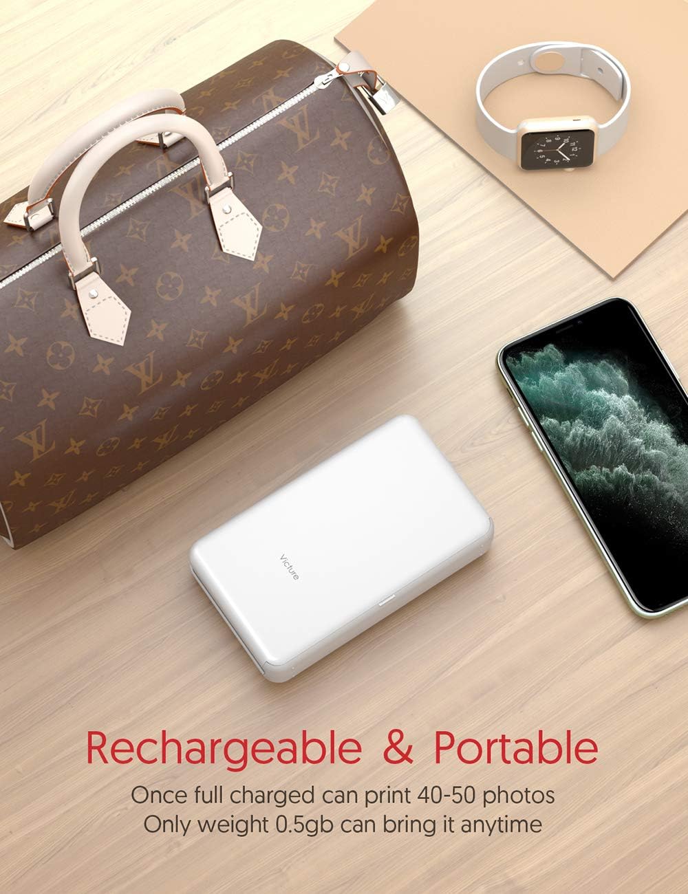 victure portable photo printer