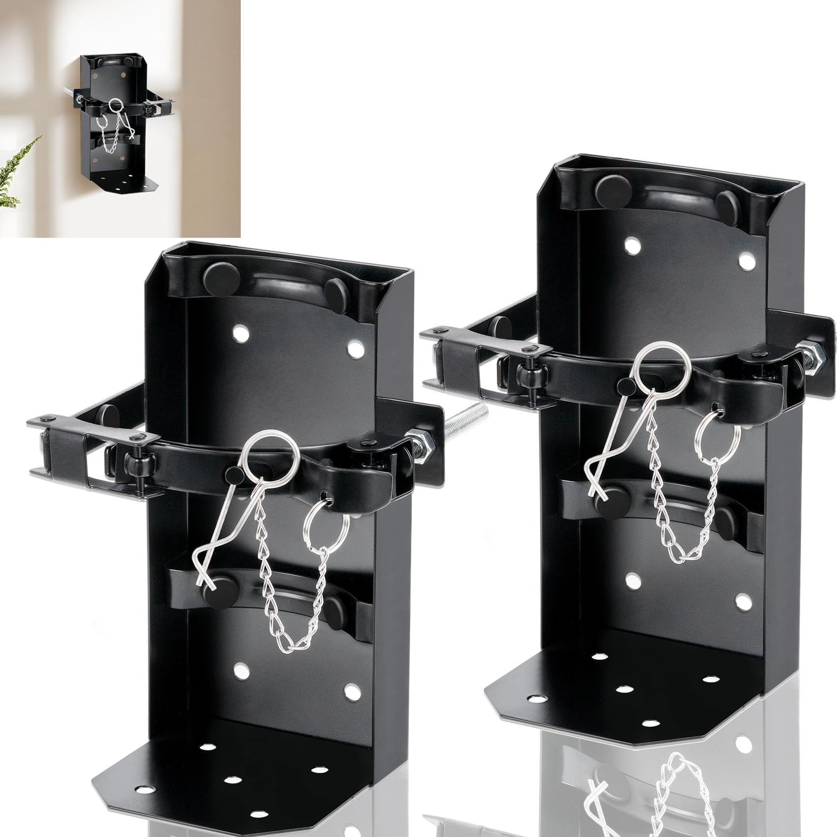 Photo 1 of ??? Fire Extinguisher Mount, Heavy Duty Fire Extinguisher Bracket St12 Steel, Fits 10lb Dry/5lb CO2 Extinguisher, for Truck Garage Boat, Replaces Amerex 809, 3-Yr Service