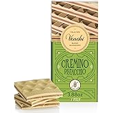 Venchi - Pistachio Cremino Chocolate Bar with Gianduja, 3.88oz - Gluten Free