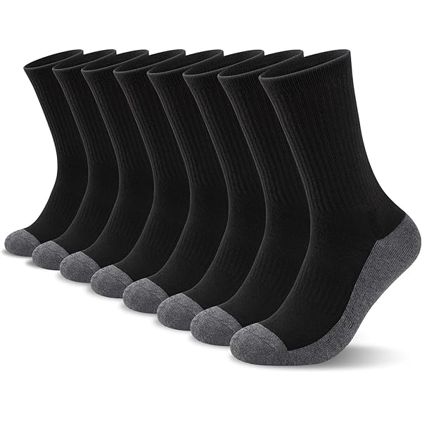 Adidas Performance CUSHIONED CREW 3 PAIRS - Sports Socks - White - Zalando