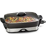 Presto 06857 16-inch Electric Foldaway Skillet, Black