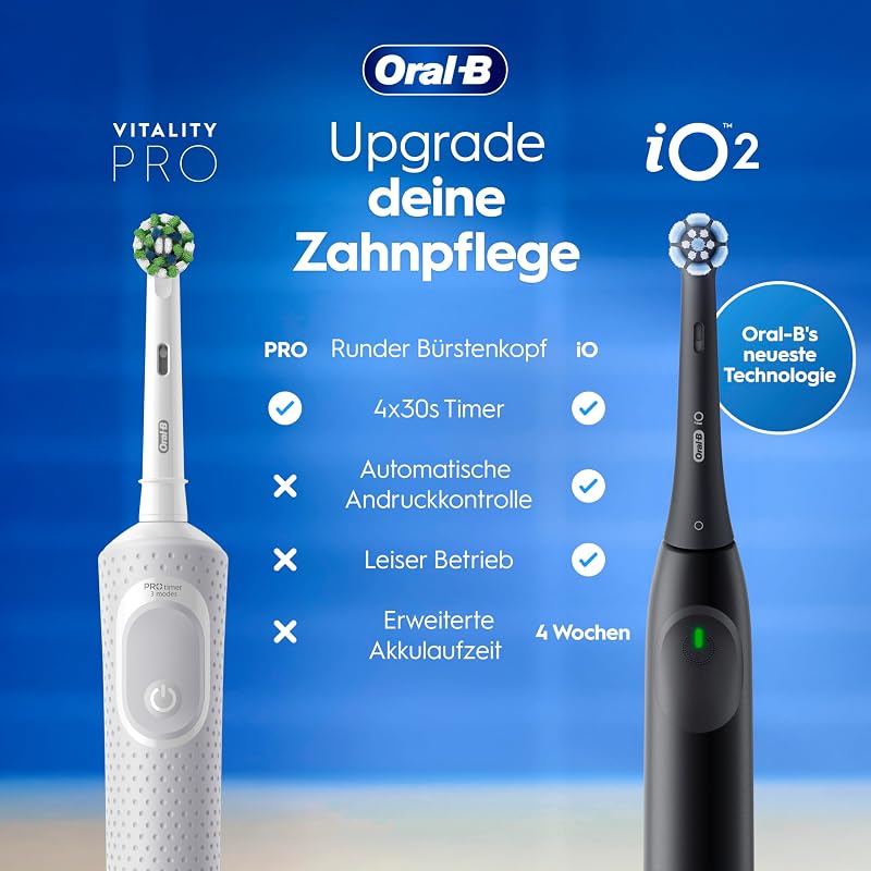 Vitality Pro Elektrische Zahnbürste, Schwarz