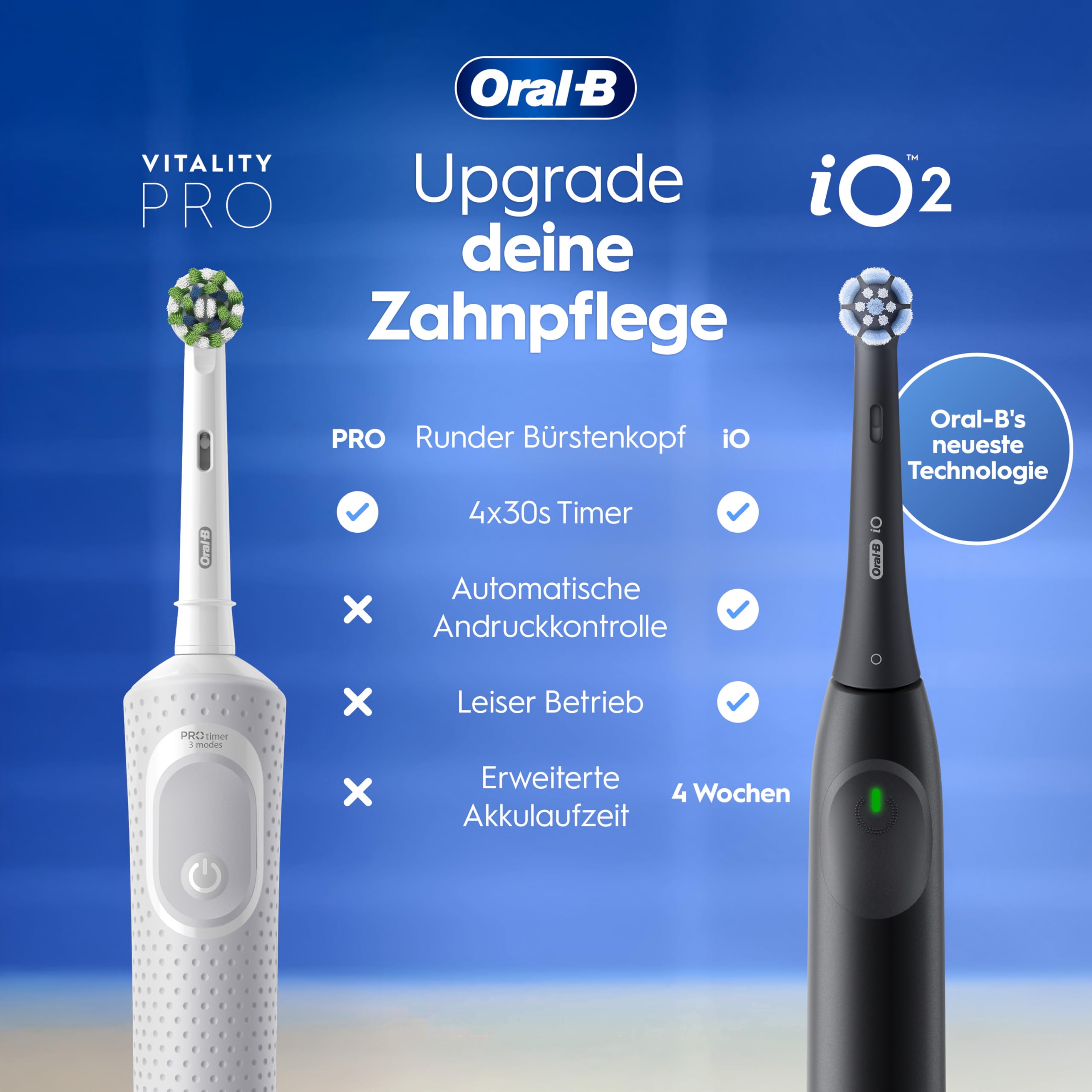 Oral-B Vitality Pro Elektrische Zahnbürste, Schwarz 3