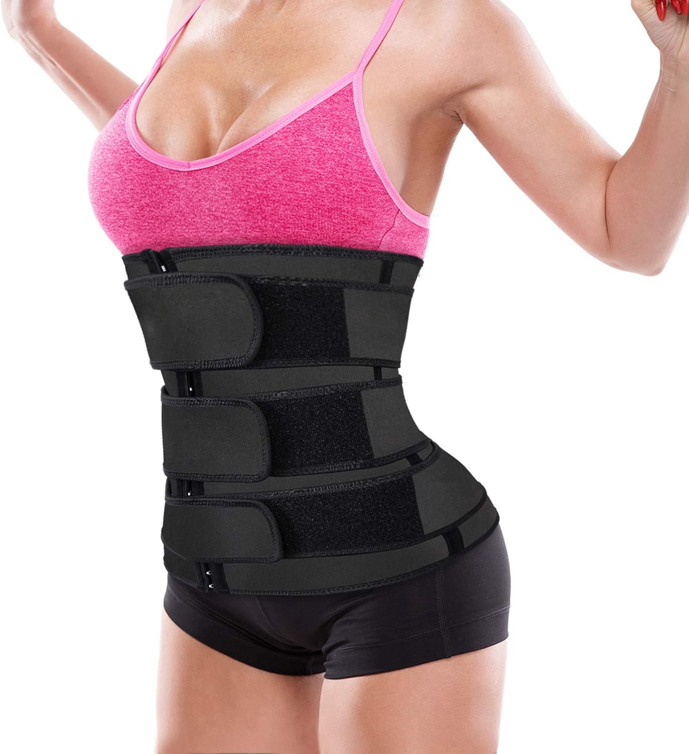 Women Neoprene Corset Waist Trainer Workout Sauna Sweat Trimmer Cincher