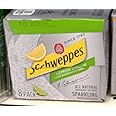 Schweppes Lemon Lime Sparkling Seltzer Water 12 fl oz x 8, pack of 1