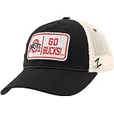 ZHATS Standard NCAA Officially Licensed Hat University Patch Defer Black, One Size