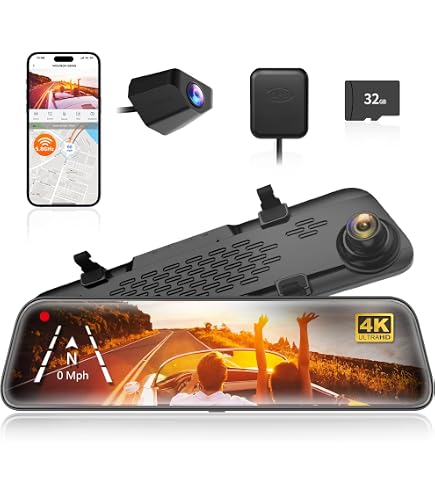 Amazon.com: Audiovox RVMDVR 2K DVR Mirror EXTCAM1 Camera Bundle