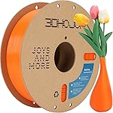 3DHoJor PLA Pro (PLA+) Filament 1.75mm, 3D Printer Filament, Cardboard Spool, Dimensional Accuracy +/- 0.03 mm Orange, 1kg